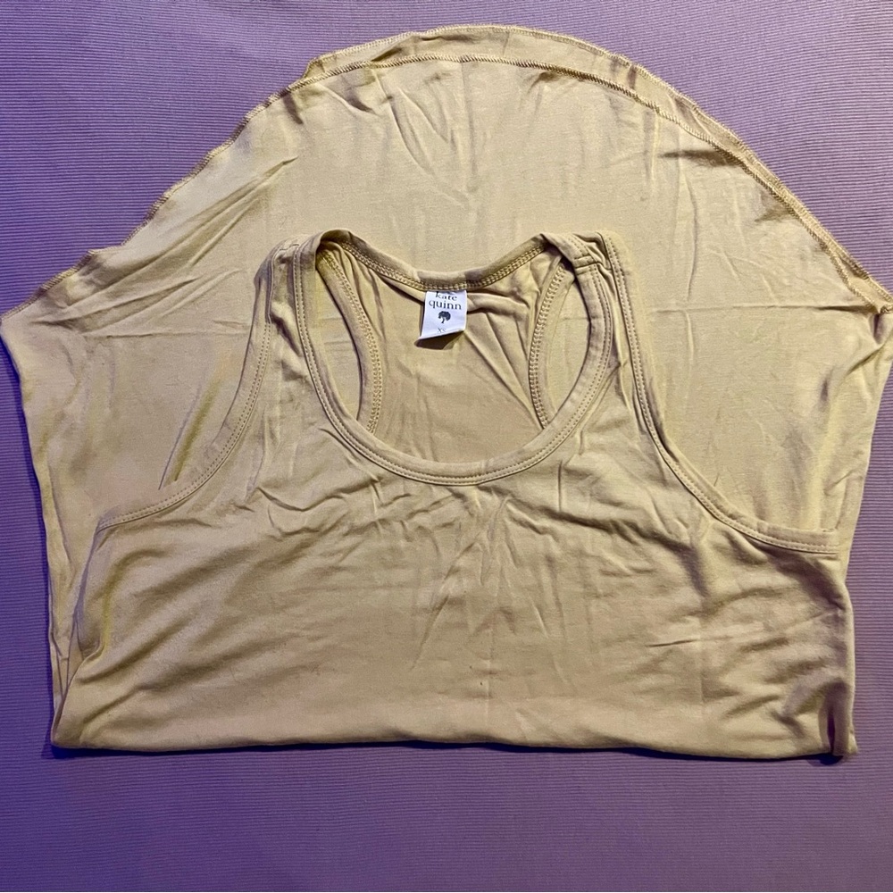 Kate Quinn loose racerback tank